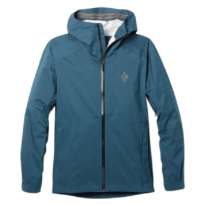 stock image of diamond fineline stretch rain jacket