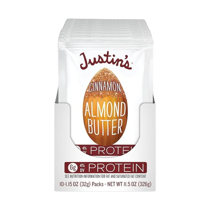 Justin's Nut Butter Stock Image